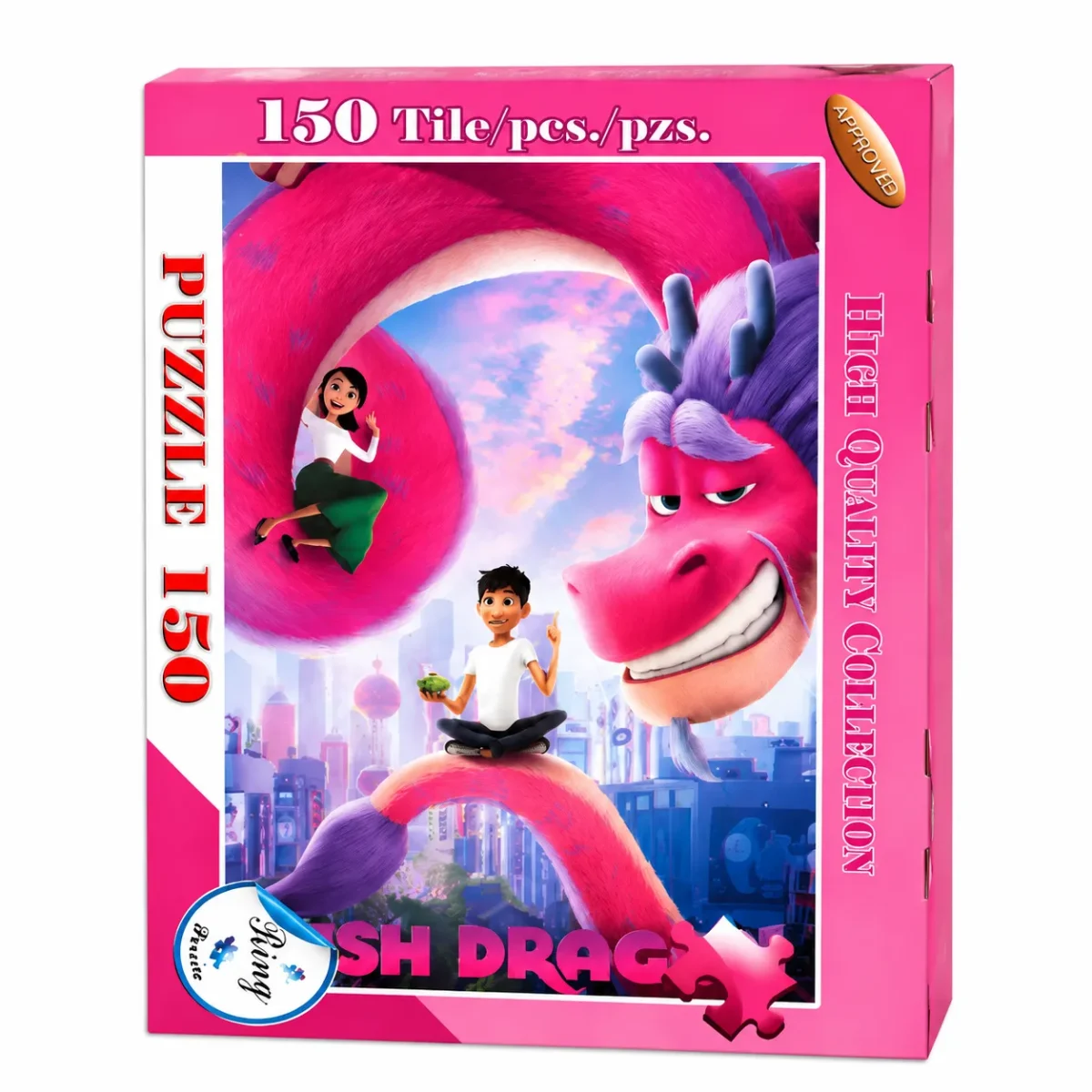 پازل ۱۵۰ عددی طرح اژدها (Dragon Puzzle) - Image 1