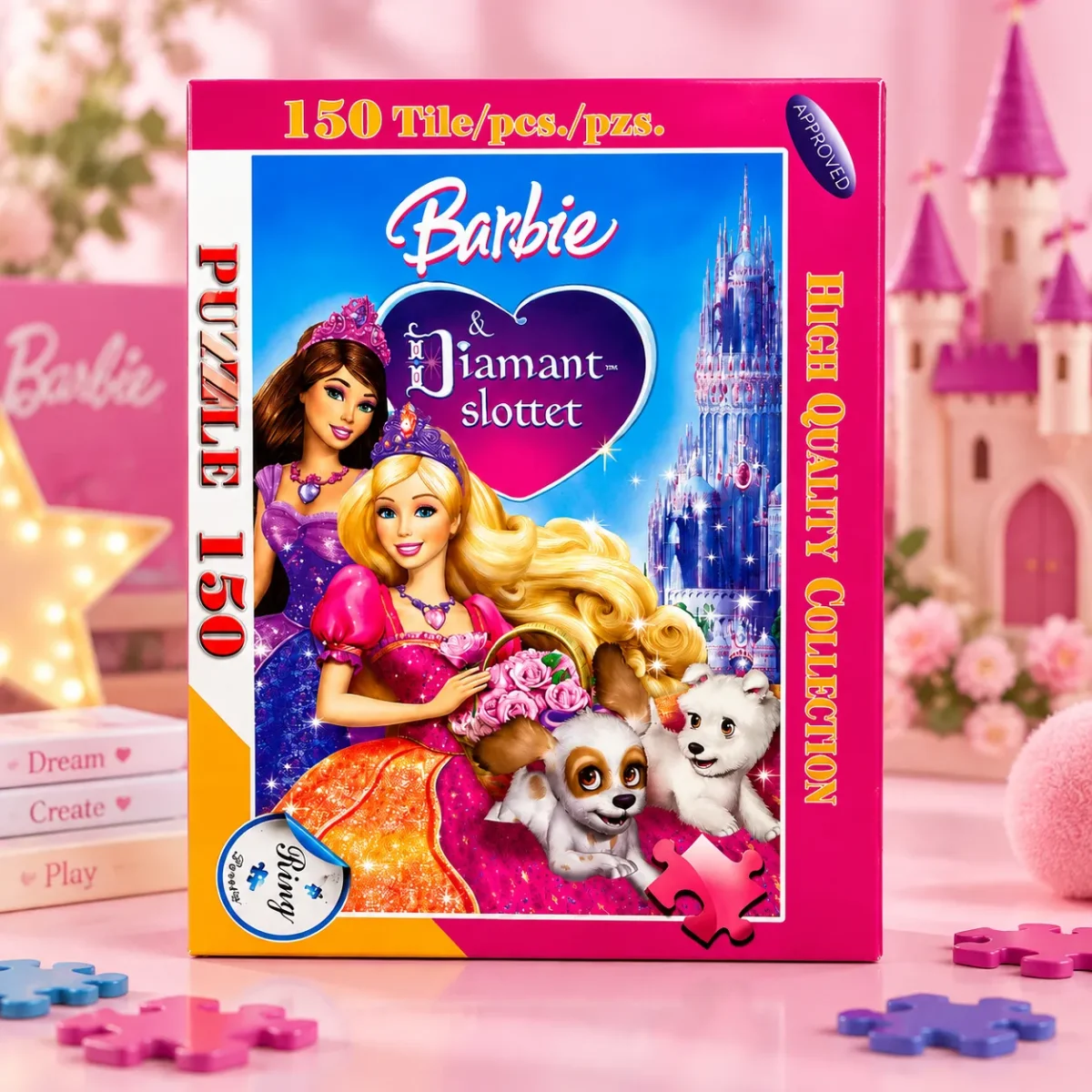 پازل ۱۵۰ عددی طرح باربی (Barbie) - Image 2