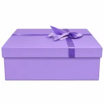 باکس هدیه پاپیونی بنفش - Image 3