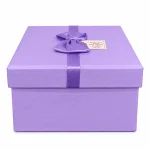 باکس هدیه کوچک پاپیونی بنفش - Image 3
